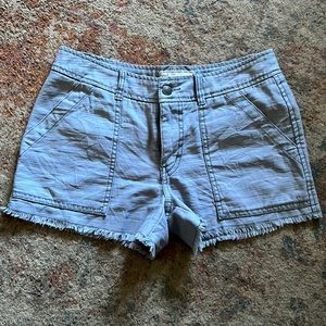 Free People Cotton Cargo Shorts